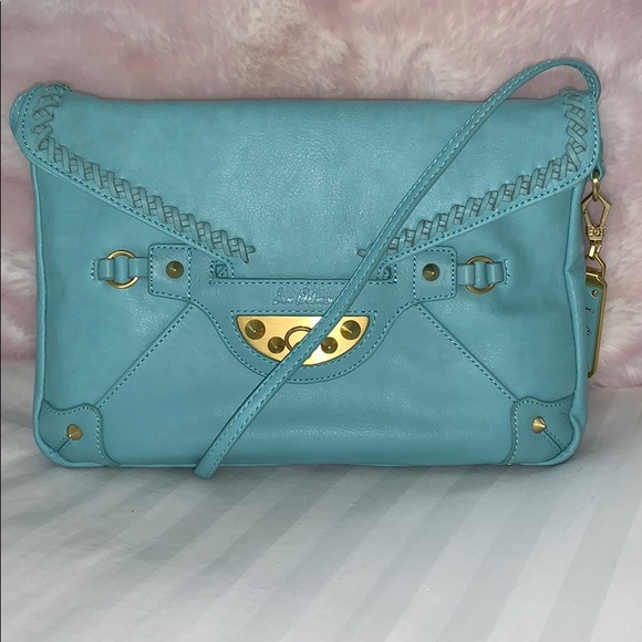 Sam Edelman turquoise cross body bag - Picture 1 of 4